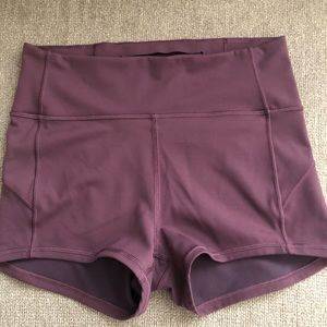 Lululemon in movement shorts - size 8